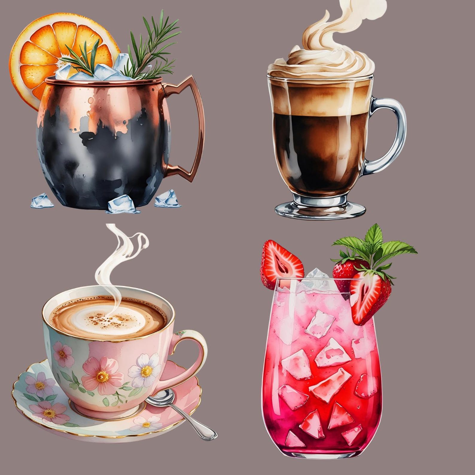 Beverage Clip Art, Signature Cocktails, Liquor, Cocktail Clip Art ...