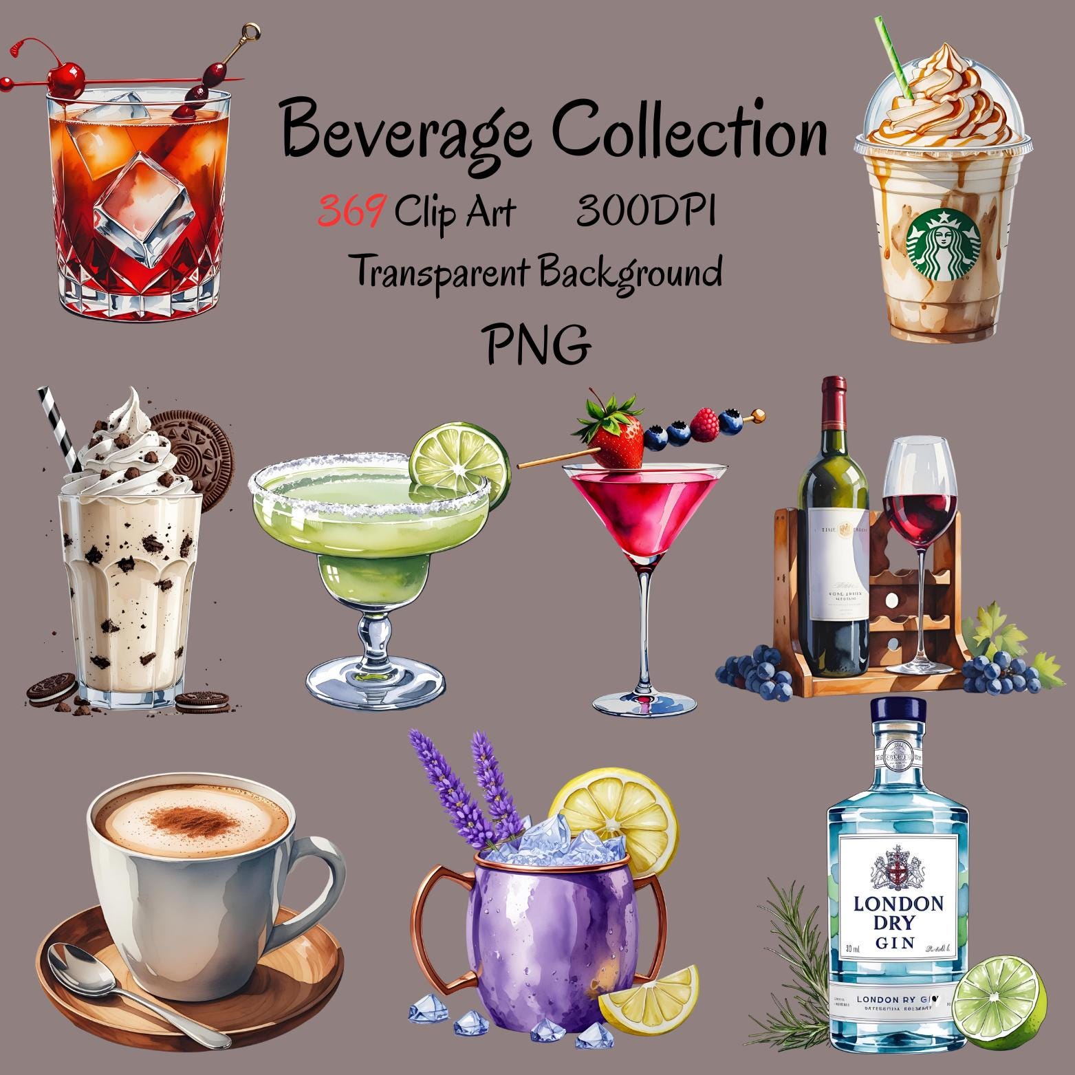 Beverage Clip Art, Signature Cocktails, Liquor, Cocktail Clip Art ...