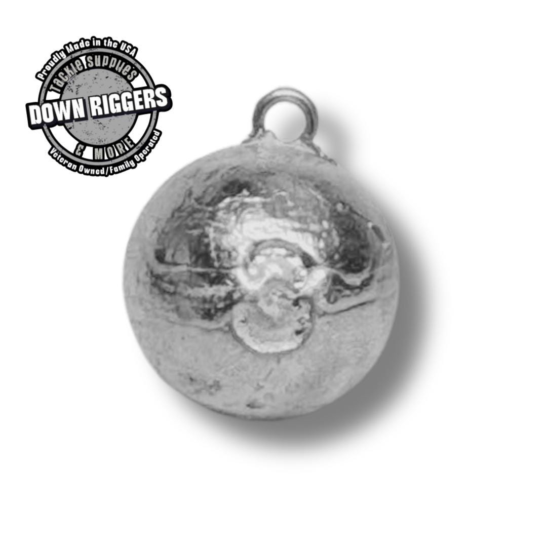 3oz Cannonball Sinkers: up to  50pk/9.37lbs | Handcrafted By Down Riggers Tackle Supplies & More