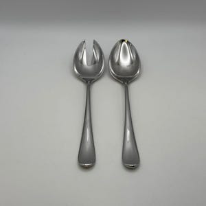 WMF Cromargan 18/10 Stainless Steel MERIT 2 Piece Salad Serving Set
