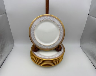 Set of 7 Lenox Bone China CLASSIC ELEGANCE Bread & Butter Plates