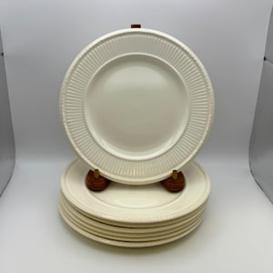 Set of 7 Wedgwood EDME Salad Plates Made in England