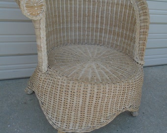 One Pier 1 Wicker Nightstand Cottage Jamaica Imports One Etsy