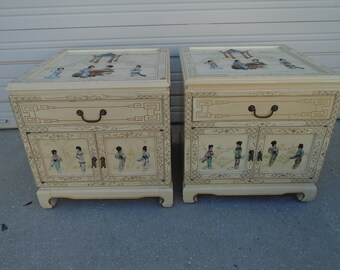 Asian Nightstand Etsy