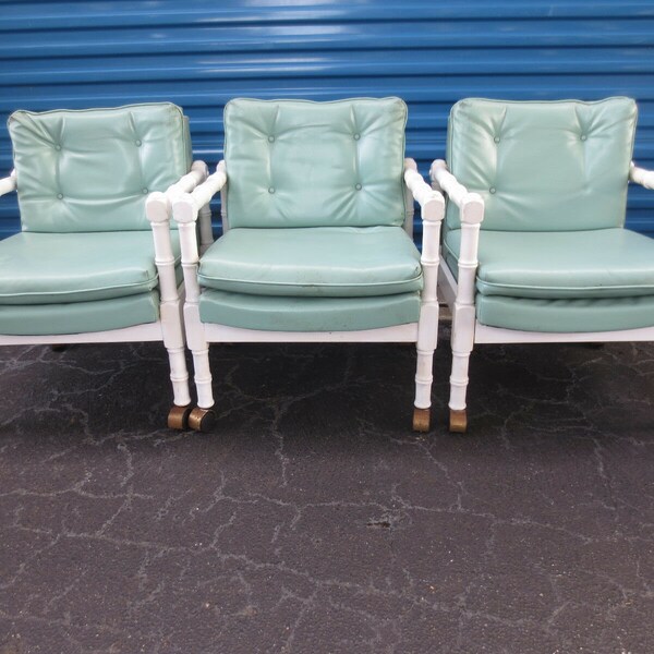 Dining Chairs With Casters Etsy