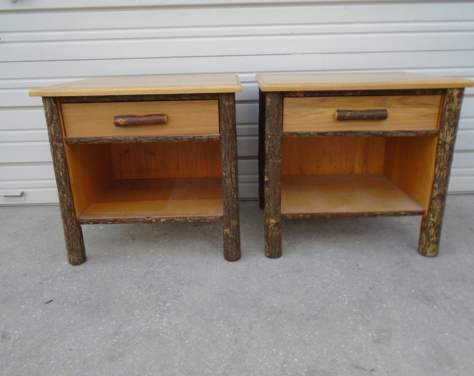 Mango Wood Nightstand - Etsy