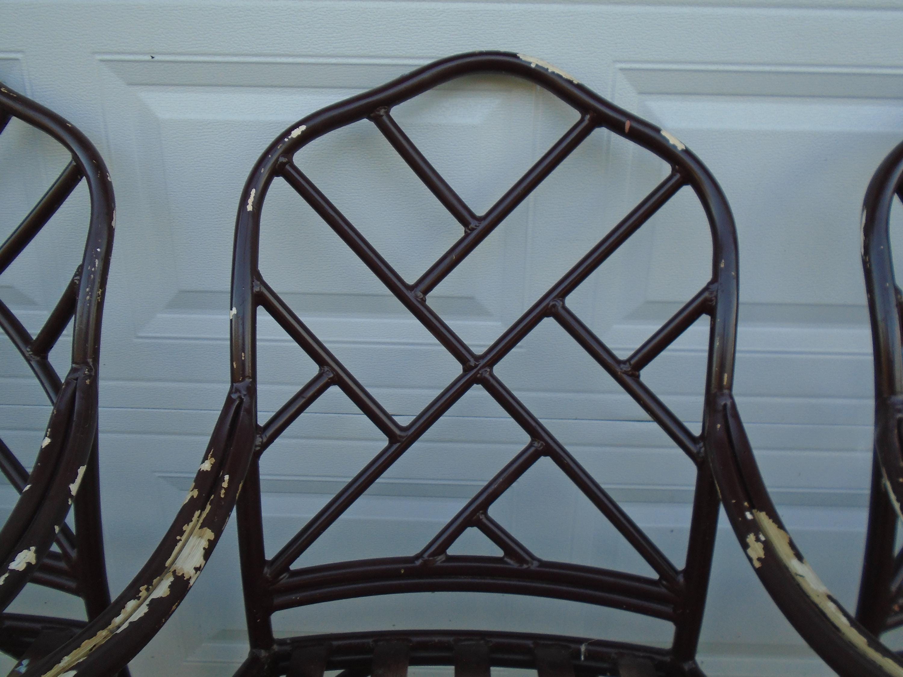 Brown Métal Chair - Etsy Brown Métal Chair - Etsy