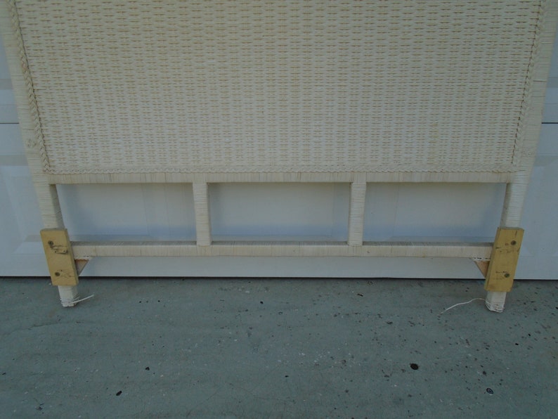 Pier 1 Wicker Full Size Headboard Jamaica Collection One Etsy