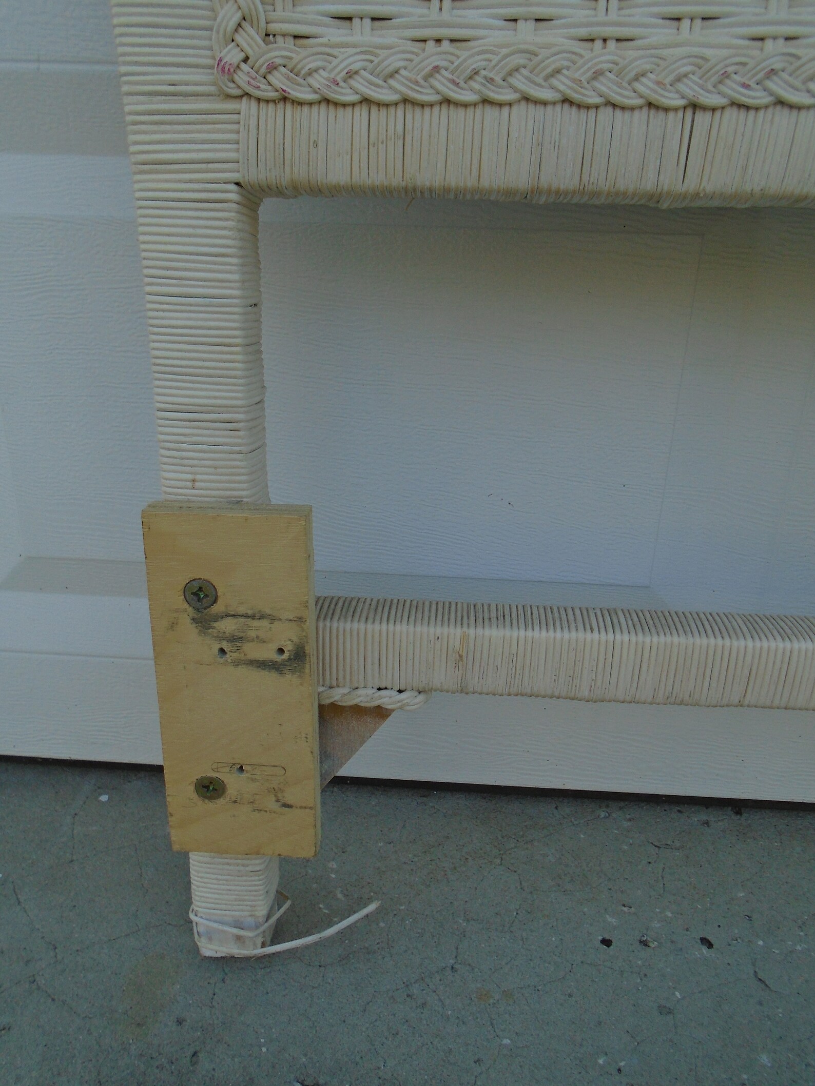 Pier 1 Wicker Full Size Headboard Jamaica Collection One Etsy