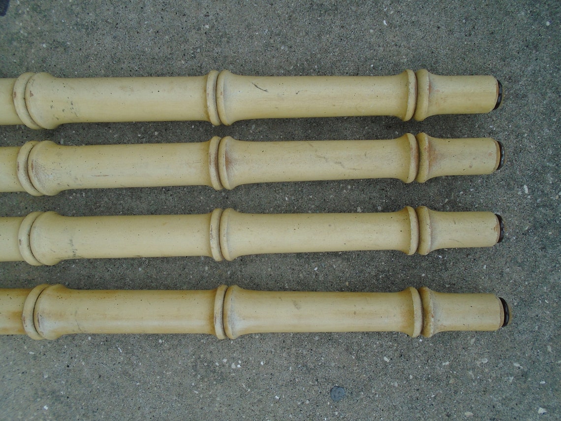 Set 4 Faux Bamboo Legs for Dining Table Side Console Sofa Desk Etsy