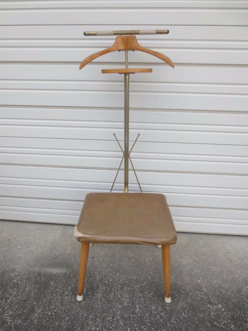 Vtg Suit Stand Valet Men's Butler Coat Hanger Jacket Rack Etsy