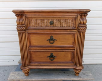 Endura Furniture Bachelor chest of 3 drawers Key West Nightstand Cabinet Bed Side Table British Colonial Islands West Indies Tropical Bahama