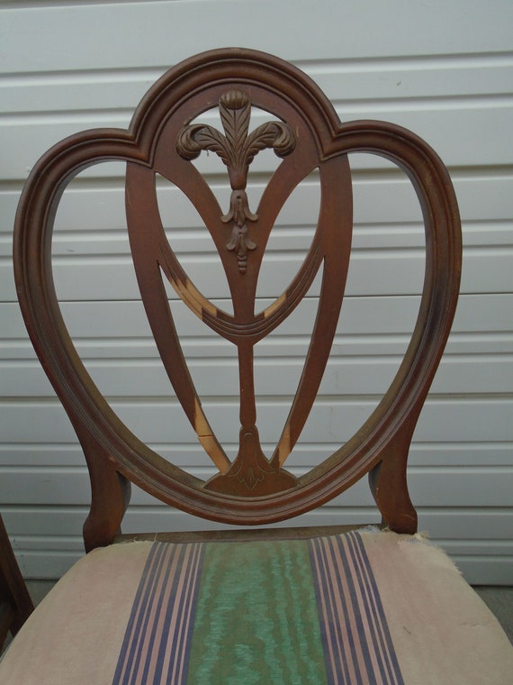 Set 6 Dining Chairs Shield Back Prince Wales Georgian Duncan Phyfe STY Hepplewhite Country Regency Sheraton Chippendale Sheaf Wheat French Etsy