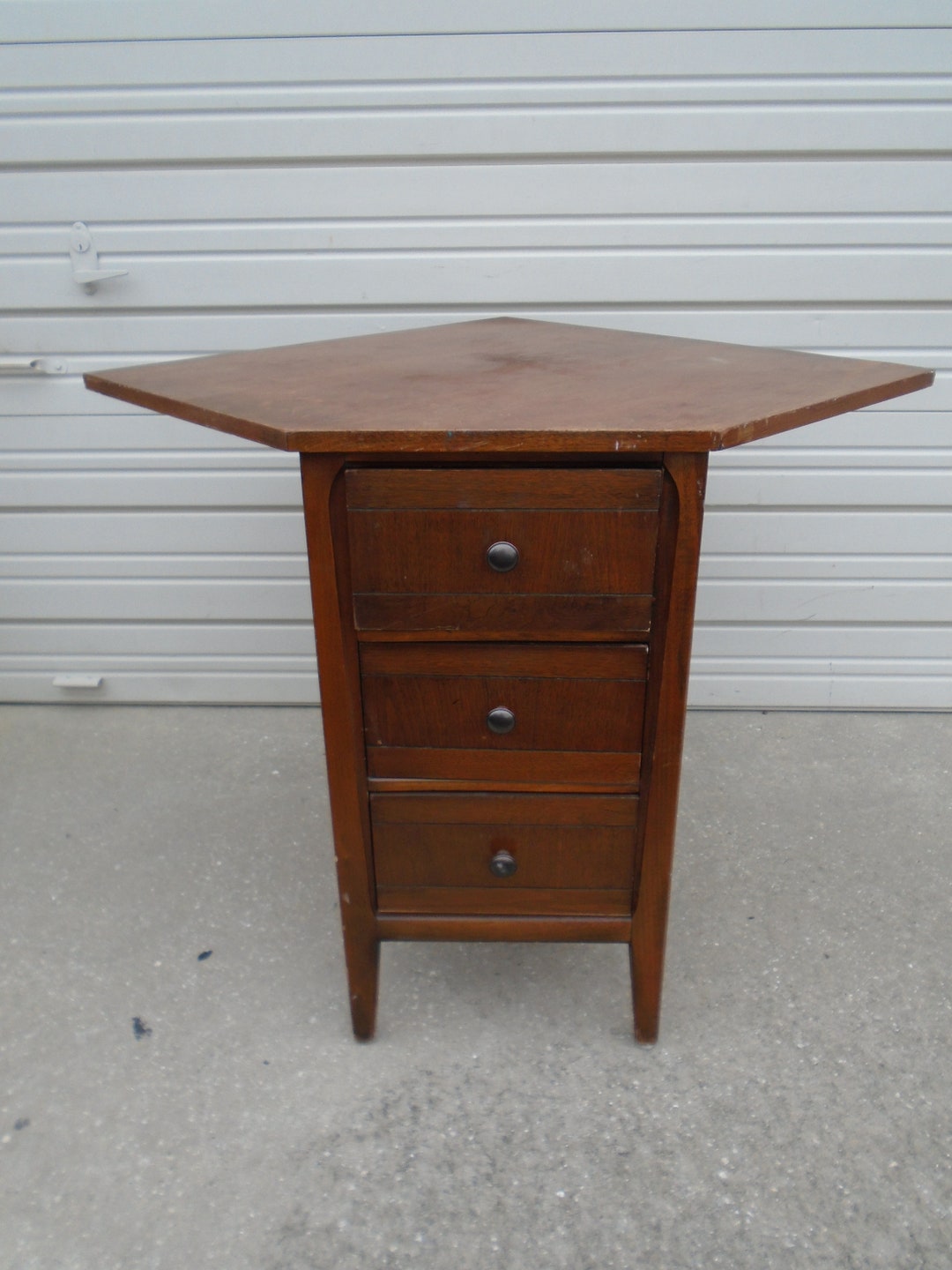 Tall Corner Table Side Dining Desk Buffet Farm French Bar Etsy