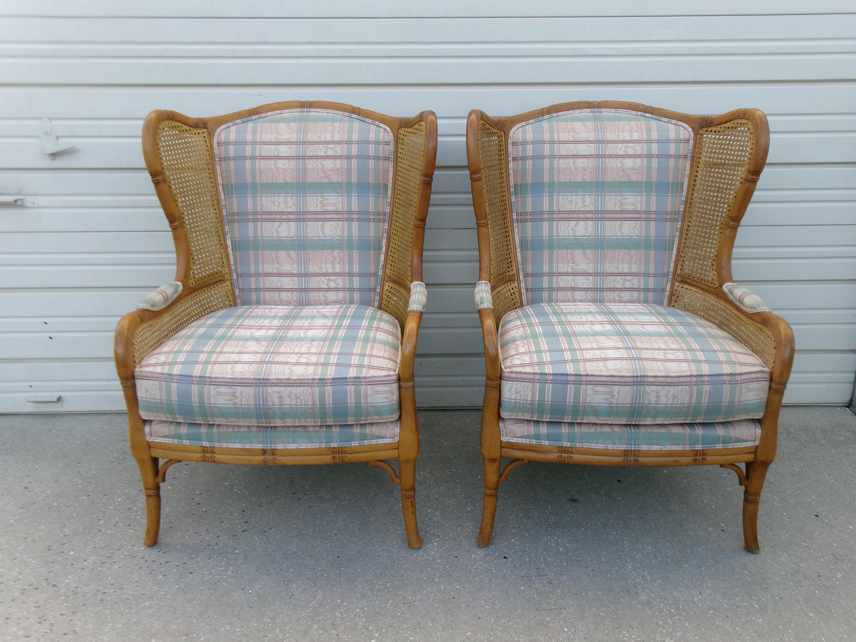 Ethan Allen Wing Back Chair - Etsy