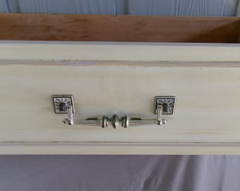 1 Pull Handle Replacement Hardware 5 6 inch  Faux Bamboo Drawers Henry Link Bali hai Collection Dresser Desk Highboy Hollywood Regency Pulls