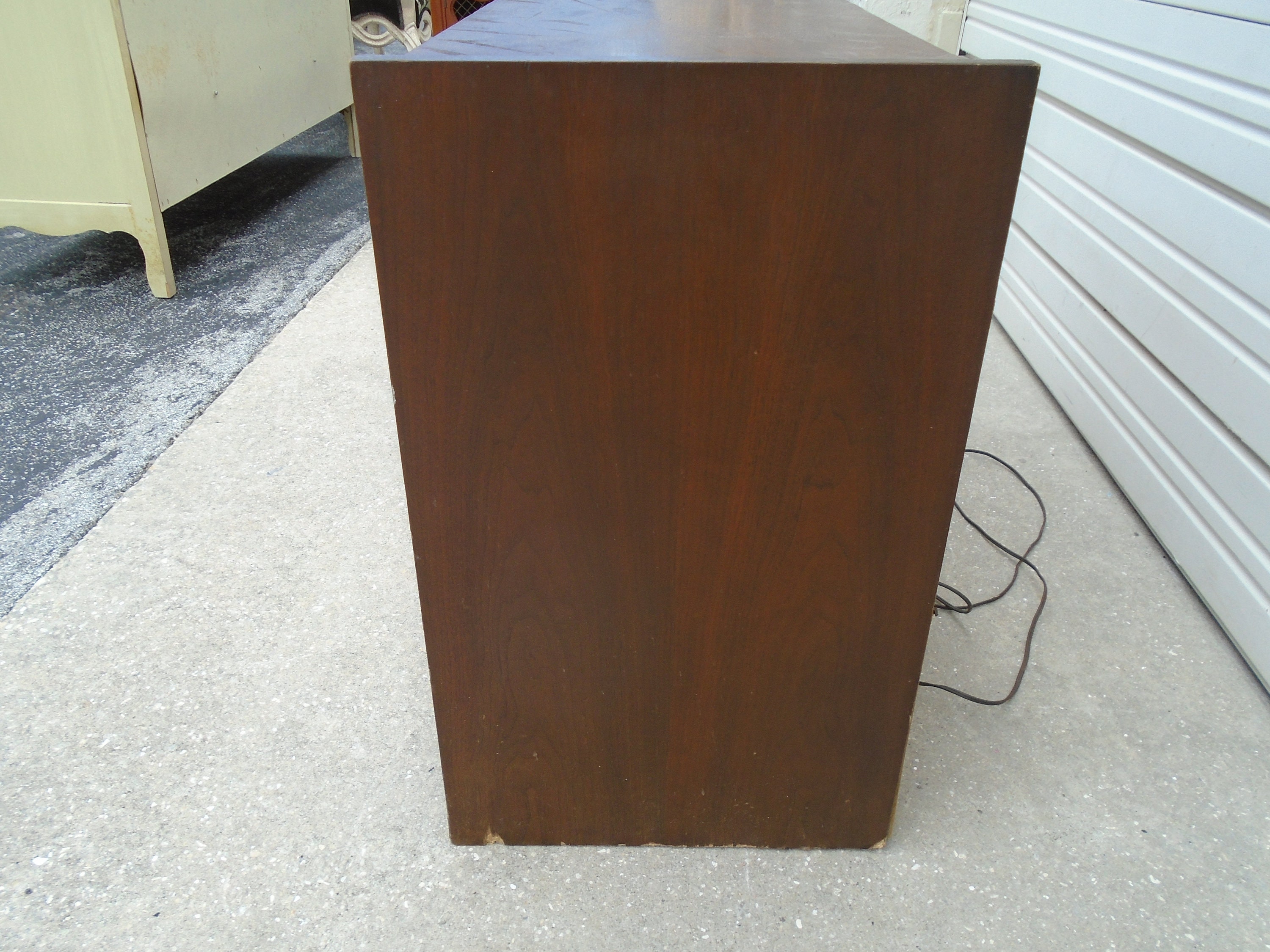 Gabinete de reproductor de discos estéreo de mediados de siglo | Etsy