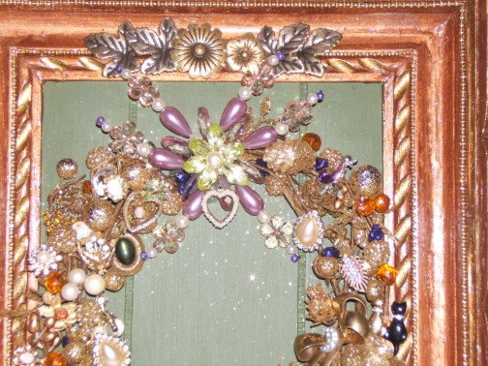 Vintage Jewelry Wall Decor Etsy