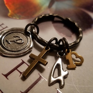 Christian keyring-I can do all things through Christ who strengthens me-Philippians 4:13