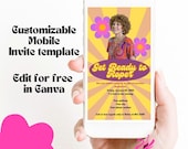 Purple Roper Romp Customizable Invite Template