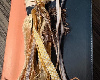 Handmade Bible Tassel Bookmark | Faith-Inspired Ribbon Bookmark | Christian Gift
