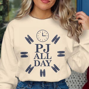Pajama Day T-Shirt, PJ All Day Tee, Pajama Lover Shirt, Comfy Loungewear, Cute Sleepwear, Funny Graphic Tee, Casual Everyday Wear