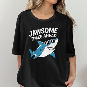 Shark Shirt, Funny Shark T-Shirt, Cool Shark T-Shirt, Shark Jaws Shirt, Ocean Lover Shirt, Shark Lover Gift, Cool Shark Shirt, Summer Beach