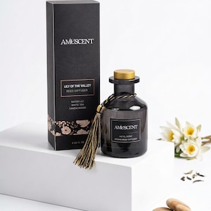 Hotel Scent Reed Diffuser White Tea Water Lily Sandalwood