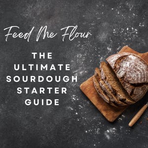 Feed Me Flour: A Complete Sourdough Starter Guide | Printable Sourdough Recipe, Discard Recipes, and Troubleshooting