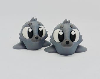 3D Articulating Seal Pet: Eco-Friendly PLA Bioplastic Sensory Fidget