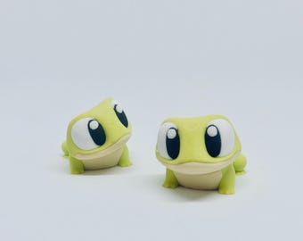 Articulating 3D Printed Mini Frog: Sensory Fidget