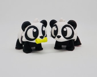 3D Printed Articulating Panda | Sensory Fidget Panda
