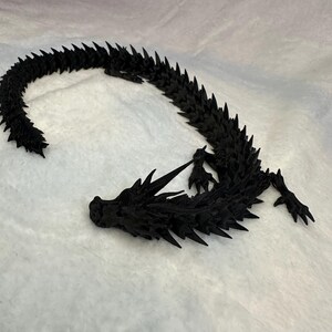3D Printed Articulated Dragon Fidget Toy