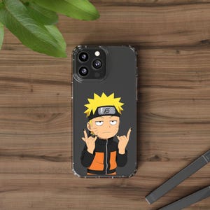 Phone Case, Anime, Naruto, iPhone, Samsung, Clear Cases, Cute, Kawaii, Japanese Manga, Protective Cover, Otaku