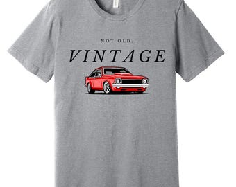 Camiseta divertida vintage para abuelos, abuelas y vehículos antiguos.