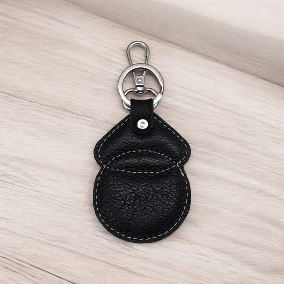 Portachiavi in pelle personalizzato Portachiavi con gancio l - Main Image