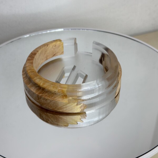 Encased Burl Puffco Peak Pro Stabilizer Base