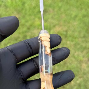 Encased Honda Opal and Burl Dabber