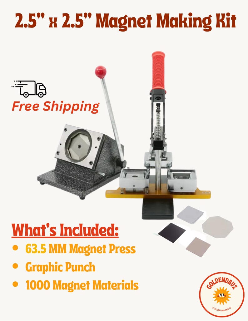 Magnet Maker Machine Kit: 2.5