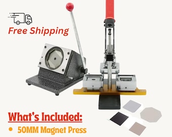 Kit per macchina per la produzione di magneti: 2" x 2", 1000 forniture per magneti