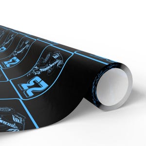 F1 Albon Number Wrapping Paper, Race Car Themed Gift Wrap, Birthday and Holiday Present Packaging, Unique Christmas Paper