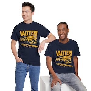 Valtteri Bottas Inspired Unisex Tee: Motorsport Racing Fan Apparel