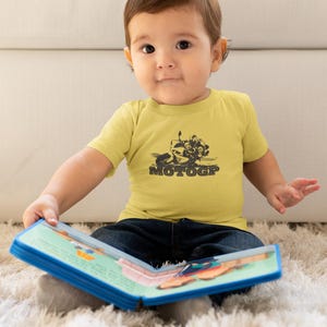 MotoGP Baby Tee: Motorcycle Racing Graphic Infant T-Shirt