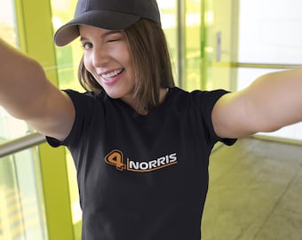 Lando Norris Inspired Motorsport T-Shirt: McLaren Racing Fan Cotton Tee