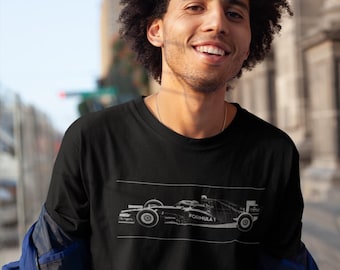 Haas Inspired Motorsport Team Shirt: Formula One Car Cotton Tee