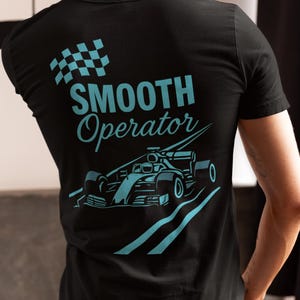 Smooth Operator Racing Tee: Motorsport Fan Apparel