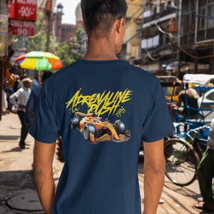 Adrenaline Rush Formula 1 T-Shirt: Racing Fan Graphic Tee