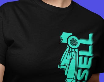 Russell Inspired Motorsport Fan Tee: Mercedes Colors Cotton Shirt
