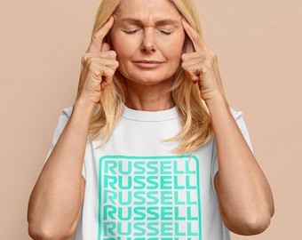 George Russell Motorsport Driver  Tee: Motorsport Fan Cotton Shirt