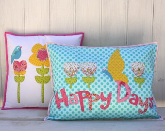 Applique Cushion Etsy